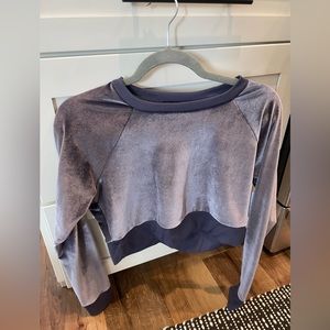 Beyond Yoga Crushed Velvet Crop top